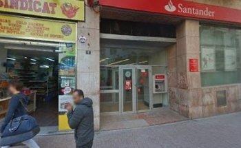 Cajero automático Banco Santander