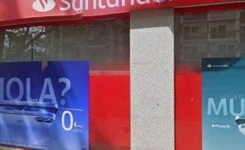 Cajero automático Banco Santander