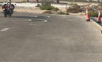 Motorcycle training تعليم قيادة الدراجات النارية