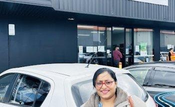 Casey learn to drive