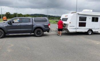 learn 2 tow, Caravan Towing Lesson / course