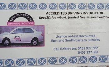 Rosy Robertson Driving School