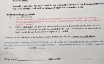 A-1 Truck Driver Training