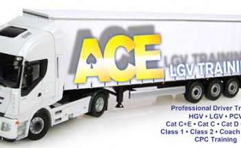 Ace HGV/LGV/PCV Driver Licence Training Worcester/Birmingham/Coventry