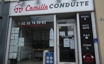 Camille Driving Le Houlme