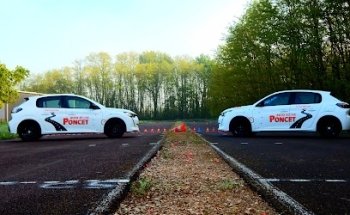 Piste moto école Poncet