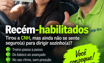 Dirijo Sim! Treinamento para Habilitados. (perca o medo de dirigir)