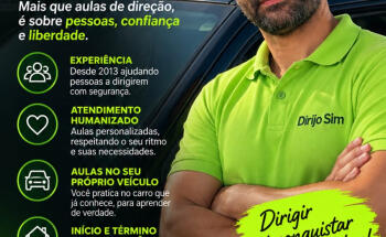 Dirijo Sim! Treinamento para Habilitados. (perca o medo de dirigir)