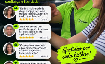 Dirijo Sim! Treinamento para Habilitados. (perca o medo de dirigir)