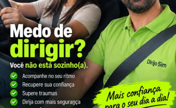 Dirijo Sim! Treinamento para Habilitados. (perca o medo de dirigir)