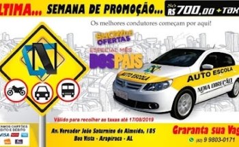 Auto Escola Nova Direção