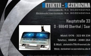 DETEKTEI - SCZENDZINA | IHR GUTES RECHT