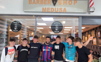 Medusa Barber Shop Cardiff city centre Queens Arcade