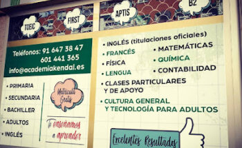 ACADEMIA EN MOSTOLES - RECUPERACIONES - MATEMATICAS - INGLES - KENDAL