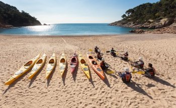 Kayaking Costa Brava Tamariu