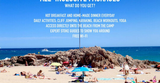 Barcelona Costa Brava Beach Camp