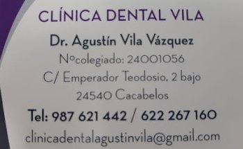 CLÍNICA DENTAL VILA. Dr. Agustín Vila Vázquez