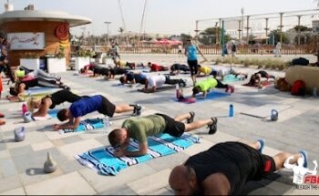 FBC DXB kite beach, Fitness Boot Camp DXB