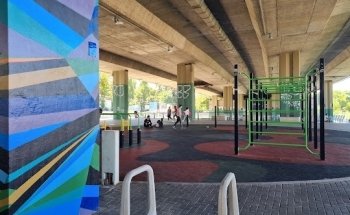 Parque de Calistenia parque Chacabuco