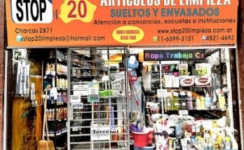 Stop 20 Artículos De Limpieza