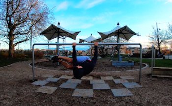 Outdoor Workout Cage by the Lakes