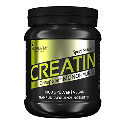 BIOMENTA Creatina Monohidrato (Creapure) en polvo