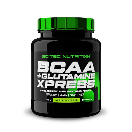 Scitec Nutrition BCAA + Glutamine Xpress, enriquecida con taurina, sin azúcar