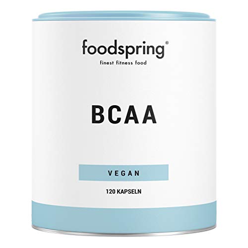 Foodspring Cápsulas de BCAA de origen vegetal
