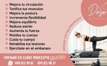 DOSE Pilates Reformer Sur
