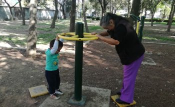 Gimnasio al aire libre iztacalco