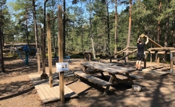 Sandvikspåret's outdoor gym