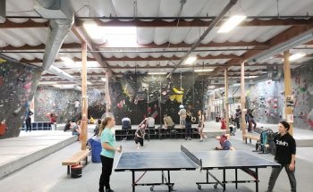 Hangar 18 Indoor Climbing Gym - Orange