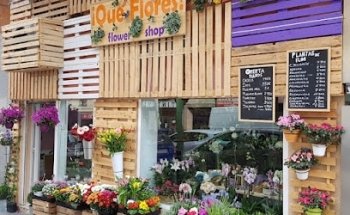 ¡Qué flores! Flower shop