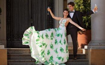 Mirall de llum Fotografia de boda