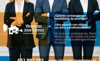 Viviendas Jose Gómez, Consultoría Inmobiliaria & Hipotecaria