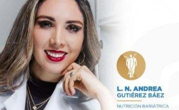 Lic. Andrea Gutiérrez Báez, Nutricionista