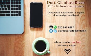 Dott. Gianluca Rizzo - Biologo Nutrizionista, PhD