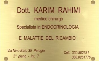 Dott. Karim Rahimi, nutrizionista endocrinologo