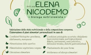 Nutrizionista Elena Nicodemo