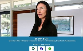 Elena Bosi, Esperta della Nutrizione