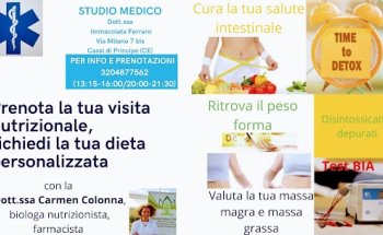 Dott.ssa Carmen Colonna Biologa Nutrizionista