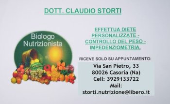 Dott. Claudio Storti Nutrizionista
