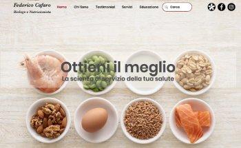 Dott. Federico Cafaro, Nutrizionista