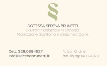 Nutrizionista Pesaro Dott.ssa Serena Brunetti