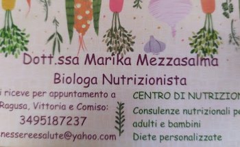 Marika Mezzasalma Biologa nutrizionista