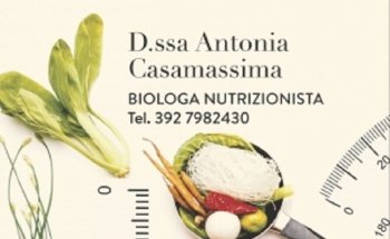 Dott.ssa Antonia Casamassima - Biologa Nutrizionista - Modugno