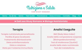 Dott.ssa Giusy Romano Biologo Nutrizionista