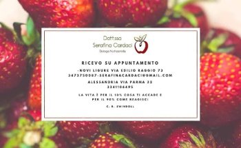 Dott.ssa Serafina Cardaci - Biologa Nutrizionista