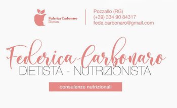 Nutrizionista Dietista - Federica Carbonaro