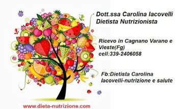 Dr.ssa Carolina Iacovelli Dietista e Nutrizionista